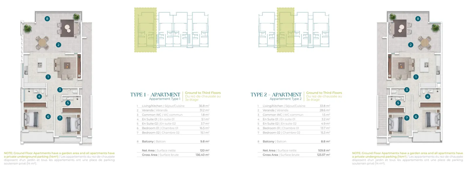 Suncoast plan sheet for this residence’s published type and position.